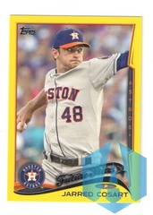 2014 Topps Yellow Parallel Jarred Cosart #89